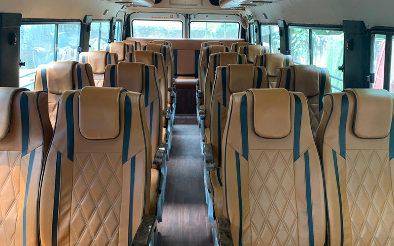 Tempo Traveller 20 Seater